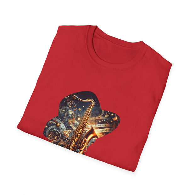 Saxophone Unisex Softstyle T-Shirt