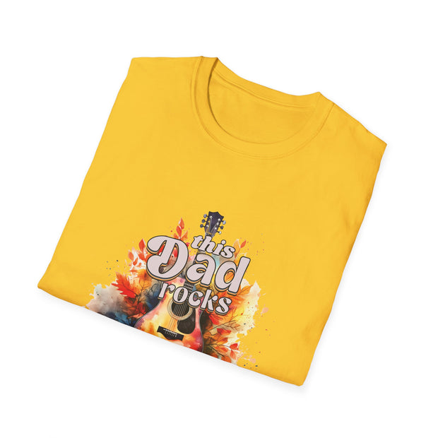 This Dad Rocks Unisex Softstyle T-Shirt