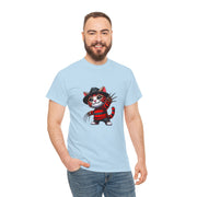 Horror Movie Cats Unisex Heavy Cotton Tee