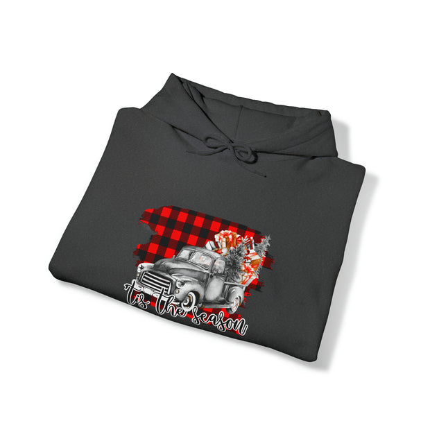 Christmas truck Unisex Heavy Blend™ Hooded Sweatshirt