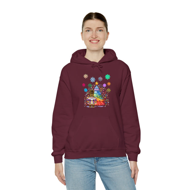 Gnome Nutcracker Unisex Heavy Blend™ Hooded Sweatshirt