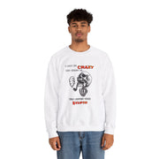 Crazy Skull Unisex Heavy Blend™ Crewneck Sweatshirt