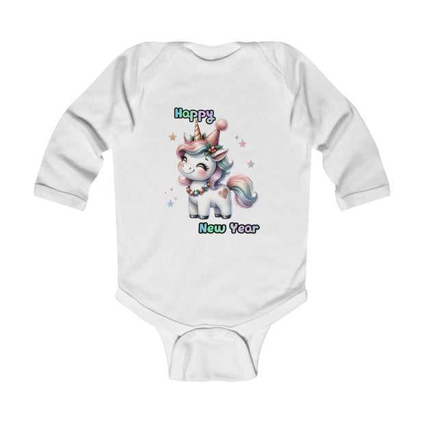 New a year Unicorn Infant Long Sleeve Bodysuit