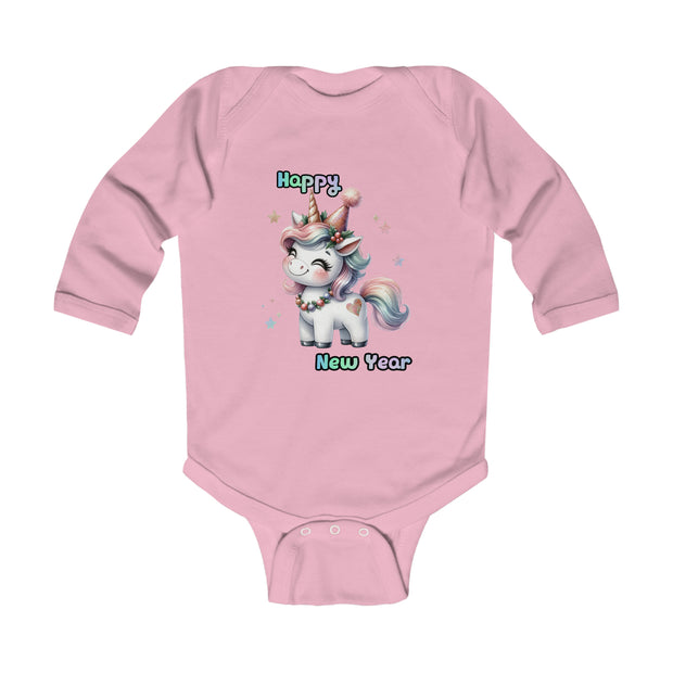 New a year Unicorn Infant Long Sleeve Bodysuit