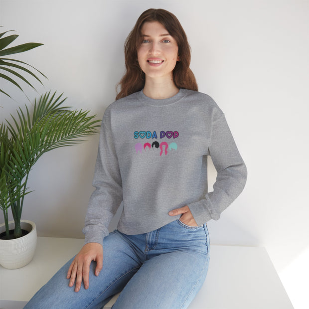 Soda Pop Crewneck Sweatshirt | Unisex Comfortable Top, Gift for Fathers Day, Cozy Fashion, Casual and Trendy Wear