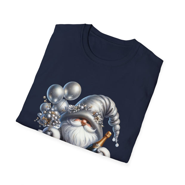 New Year Gnome Unisex Softstyle T-Shirt
