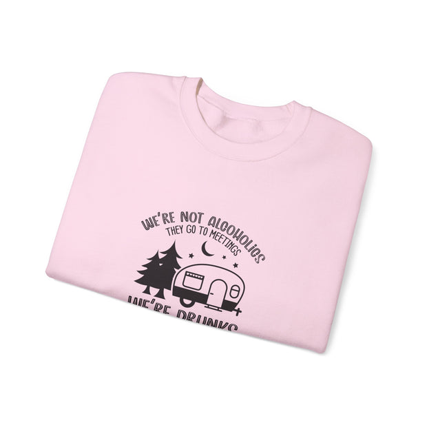 Camping Drunks Unisex Heavy Blend™ Crewneck Sweatshirt