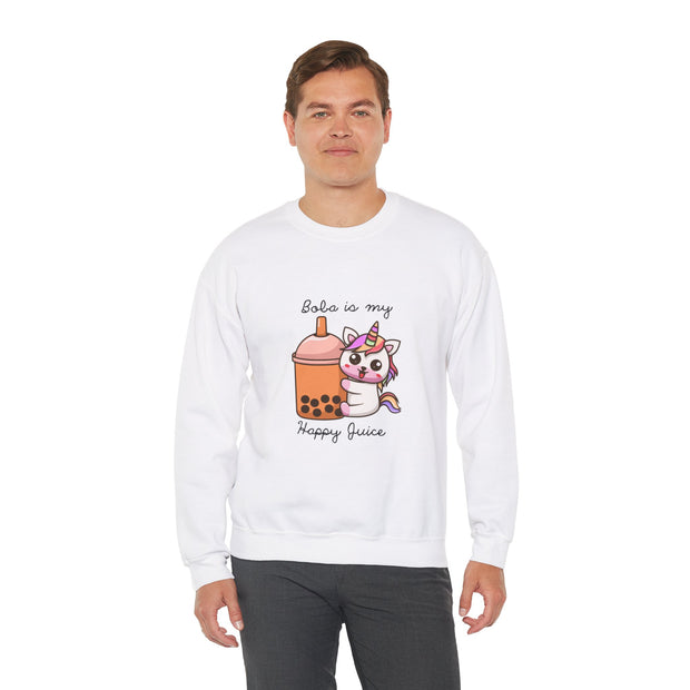Unicorn Boba Unisex Heavy Blend™ Crewneck Sweatshirt