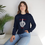 Skeleton Hand Unisex Heavy Blend™ Crewneck Sweatshirt