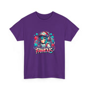 Graffiti Anime Girls Unisex Heavy Cotton Tee