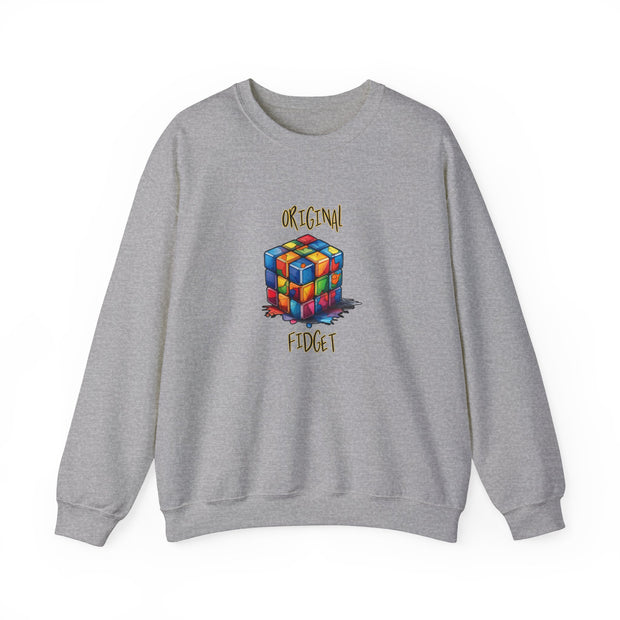 Rubik Cube Unisex Heavy Blend™ Crewneck Sweatshirt