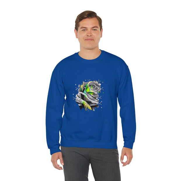 Rose Unisex Heavy Blend™ Crewneck Sweatshirt