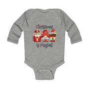 Christmas Gnome Infant Long Sleeve Bodysuit