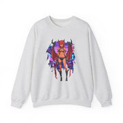 Anime Female Demon Unisex Heavy Blend™ Crewneck Sweatshirt