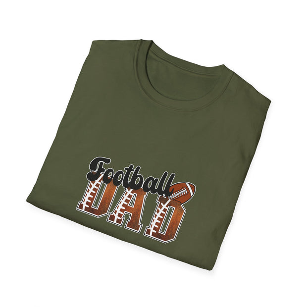 Football Dad Unisex Softstyle T-Shirt