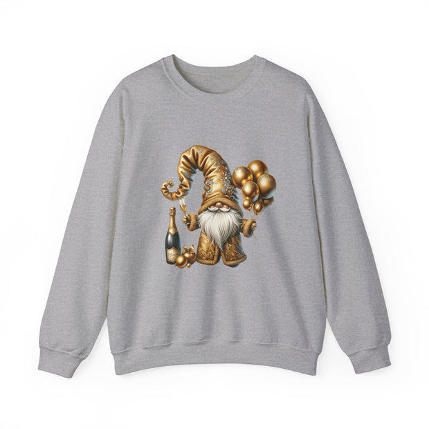 New Year Gnome Unisex Heavy Blend™ Crewneck Sweatshirt