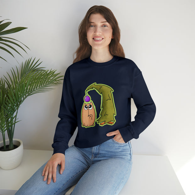Christmas cat Unisex Heavy Blend™ Crewneck Sweatshirt