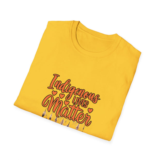 Indigenous Lives Matter Unisex Softstyle T-Shirt