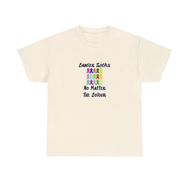 Cancer Sucks Unisex Heavy Cotton Tee