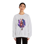 Anime Female Demon Unisex Heavy Blend™ Crewneck Sweatshirt