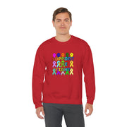 Support the Fight Unisex Heavy Blend™ Crewneck Sweatshirt