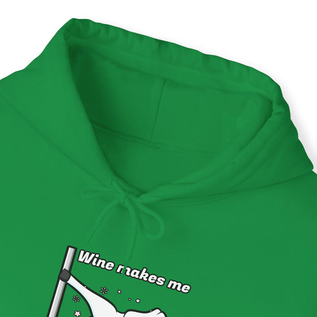Unicorn Wine Unisex Heavy Blend™ Hooded Sweatshirt