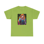 Graffiti Anime Girls Unisex Heavy Cotton Tee