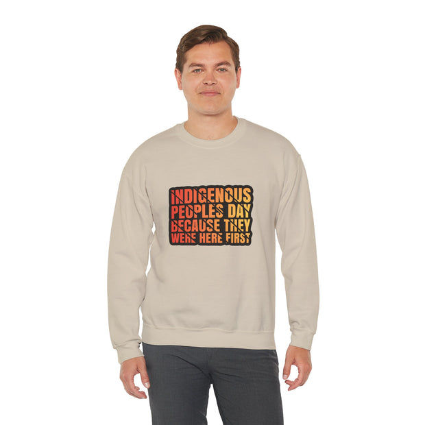 Indigenous Peoples Day Unisex Heavy Blend™ Crewneck Sweatshirt
