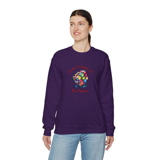 Rubik Cube Unisex Heavy Blend™ Crewneck Sweatshirt