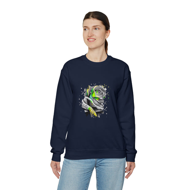 Rose Unisex Heavy Blend™ Crewneck Sweatshirt