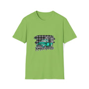 Christmas truck Unisex Softstyle T-Shirt