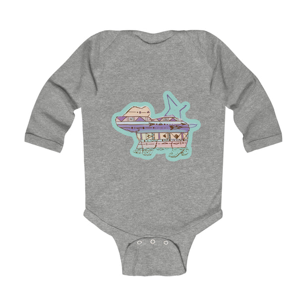 North Star Bear Infant Long Sleeve Bodysuit