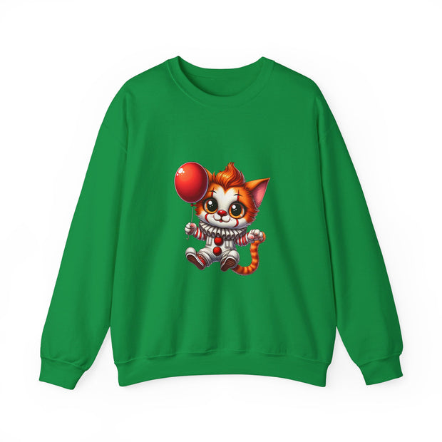 Horror Movie Cats Unisex Heavy Blend™ Crewneck Sweatshirt