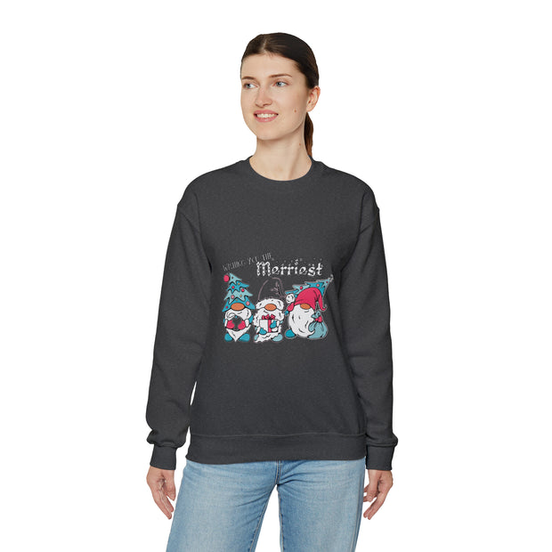 Gnome Christmas Unisex Heavy Blend™ Crewneck Sweatshirt