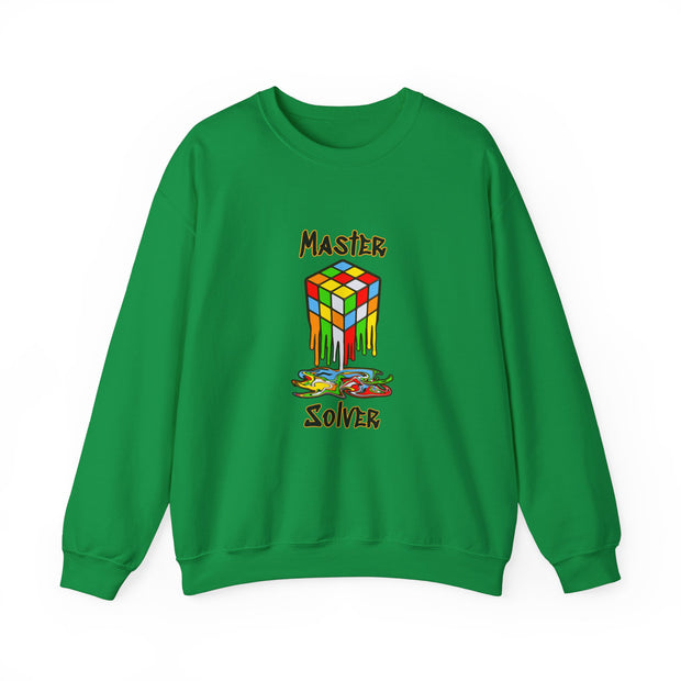 Rubik Cube Unisex Heavy Blend™ Crewneck Sweatshirt