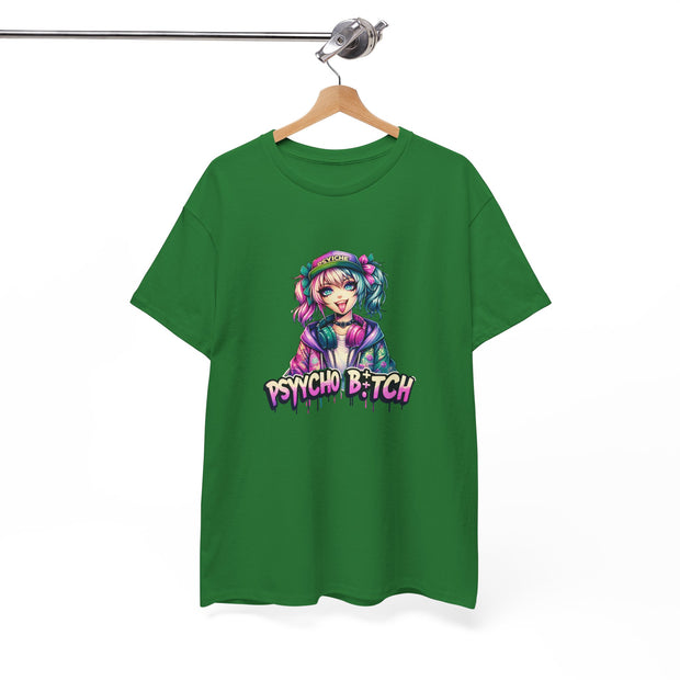 Graffiti Anime Girls Unisex Heavy Cotton Tee