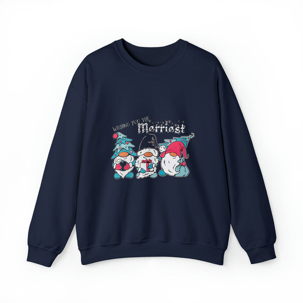 Gnome Christmas Unisex Heavy Blend™ Crewneck Sweatshirt