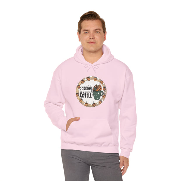 Christmas Coffee Unisex Heavy Blend™ Hooded Sweatshirt