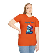 Christmas dragon Unisex Softstyle T-Shirt