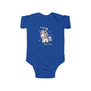 New Year Unicorn Infant Fine Jersey Bodysuit