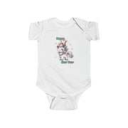 New Year Unicorn Infant Fine Jersey Bodysuit