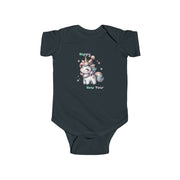 New Year Unicorn Infant Fine Jersey Bodysuit