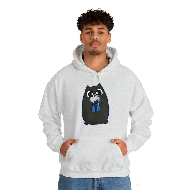 Christmas cat Unisex Heavy Blend™ Hooded Sweatshirt