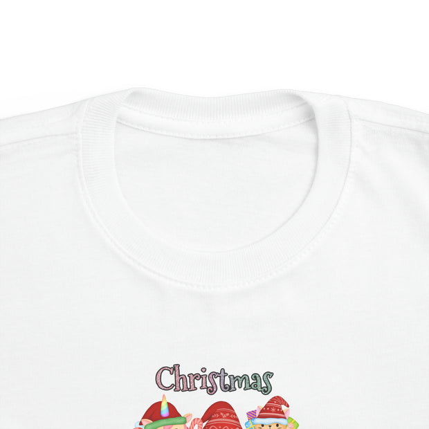 Christmas Gnomes Toddler's Fine Jersey Tee