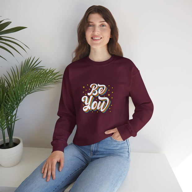 Be You Pride Unisex Heavy Blend™ Crewneck Sweatshirt
