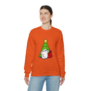 Christmas cat Unisex Heavy Blend™ Crewneck Sweatshirt