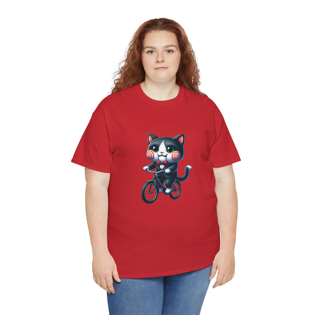 Horror Movie Cats Unisex Heavy Cotton Tee