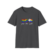 Peace Love and Pride Unisex Softstyle T-Shirt