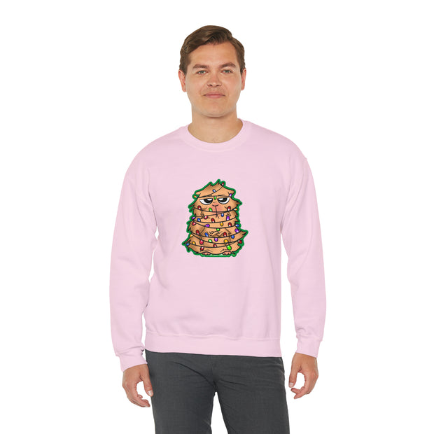 Christmas cat Unisex Heavy Blend™ Crewneck Sweatshirt