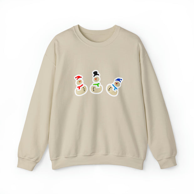 Snowmen Unisex Heavy Blend™ Crewneck Sweatshirt